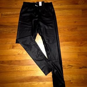Leather Leggings - tags still on them!